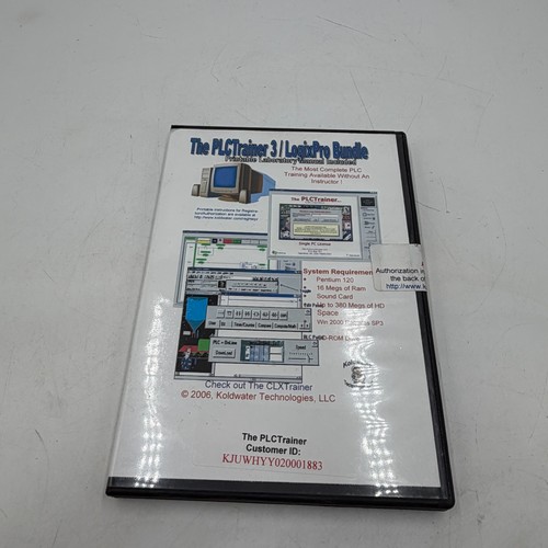 Used koldwater plc trainer - koldwater,